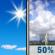 Saturday: Sunny then Chance Showers And Thunderstorms