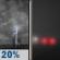 Monday Night: Slight Chance Showers And Thunderstorms then Areas Of Fog