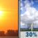 Friday: Sunny then Chance Showers And Thunderstorms