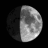 Moon age: 9 days, 21 hours, 53 minutes,74%