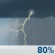 Monday: Showers And Thunderstorms